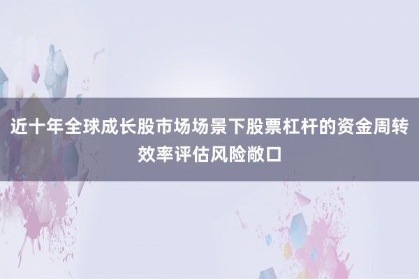近十年全球成长股市场场景下股票杠杆的资金周转效率评估风险敞口